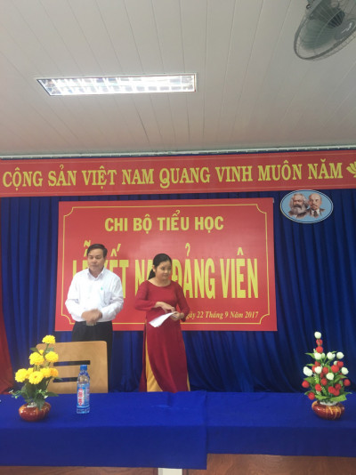 Lễ kết nạp Đảng viên