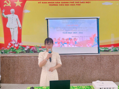 Tập huấn trực tuyến chuyên đề “Đổi mới dạy học tiếng Anh cấp Tiểu học với sự hỗ trợ của công nghệ số và trí tuệ nhân tạo”