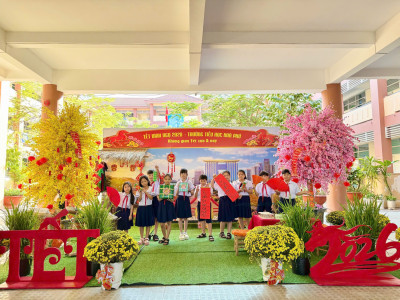 RỘN RÀNG KHÔNG KHÍ TẾT XƯA – TẾT NAY CÙNG HỌC SINH KHỐI 4