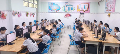 TIỂU HỌC HOÀ PHÚ-Ứng dụng chuyển đổi số trong kiểm tra định kì môn Tin học - lớp 4