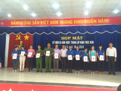 Chương trình kỷ niệm 85 năm ngày thành lập đoàn 26/3/2016