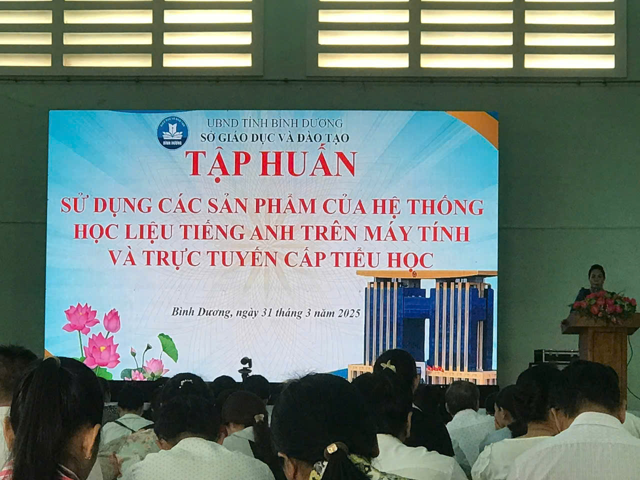 TH Hòa Phú - Tham dự tập huấn kho học liệu Tiếng Anh