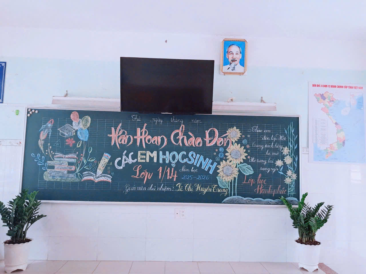 Trường Tiểu học Hòa Phú chuẩn bị chu đáo đón 589 học sinh lớp 1 ngày tựu trường